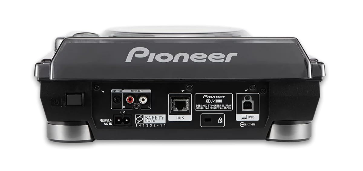 Pioneer XDJ-1000 DJ Controller Protective Cover - Impact Resistant Polycarbonate Shield for XDJ-1000MK2 - Perfect for Studio, Club & Live Performance Protection