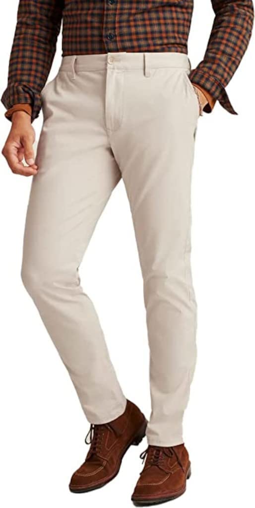 Bonobos Men's Stretch Washed Chino 2.0 Pants - Comfortable Slim Fit Dress Pants for Office, Business Casual & Travel