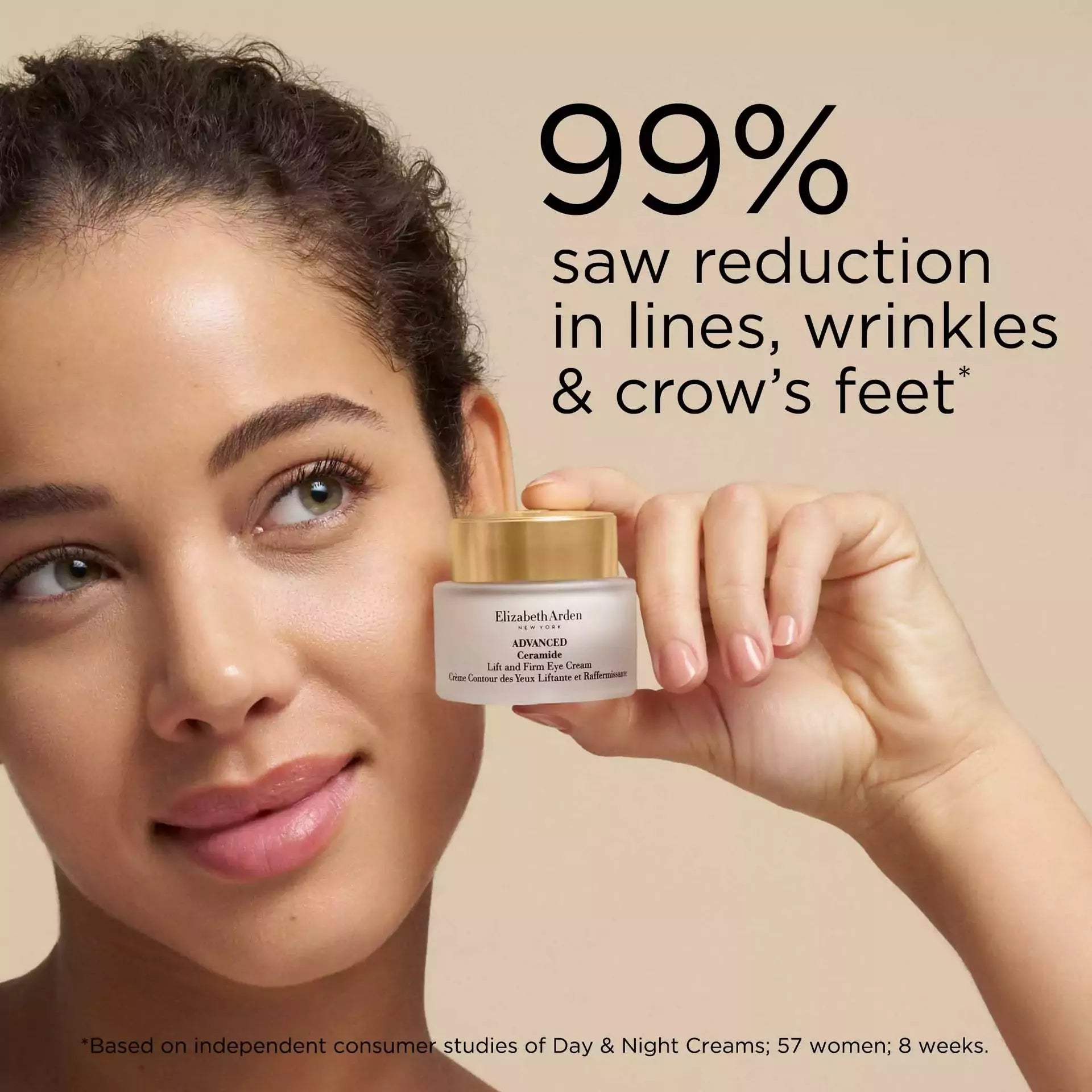 Best Ceramide Lift & Firm Eye Cream for Wrinkles & Dark Circles - Anti-Aging Treatment for Puffy Eyes & Fine Lines - Perfect for Night & Day Use