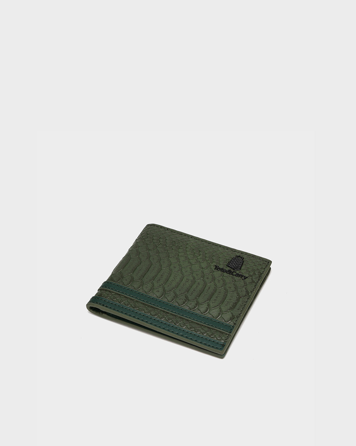 Apollo 1 Slim RFID Blocking Leather Wallet in Olive Green - Perfect for Everyday Carry, Travel & Minimalist Lifestyle