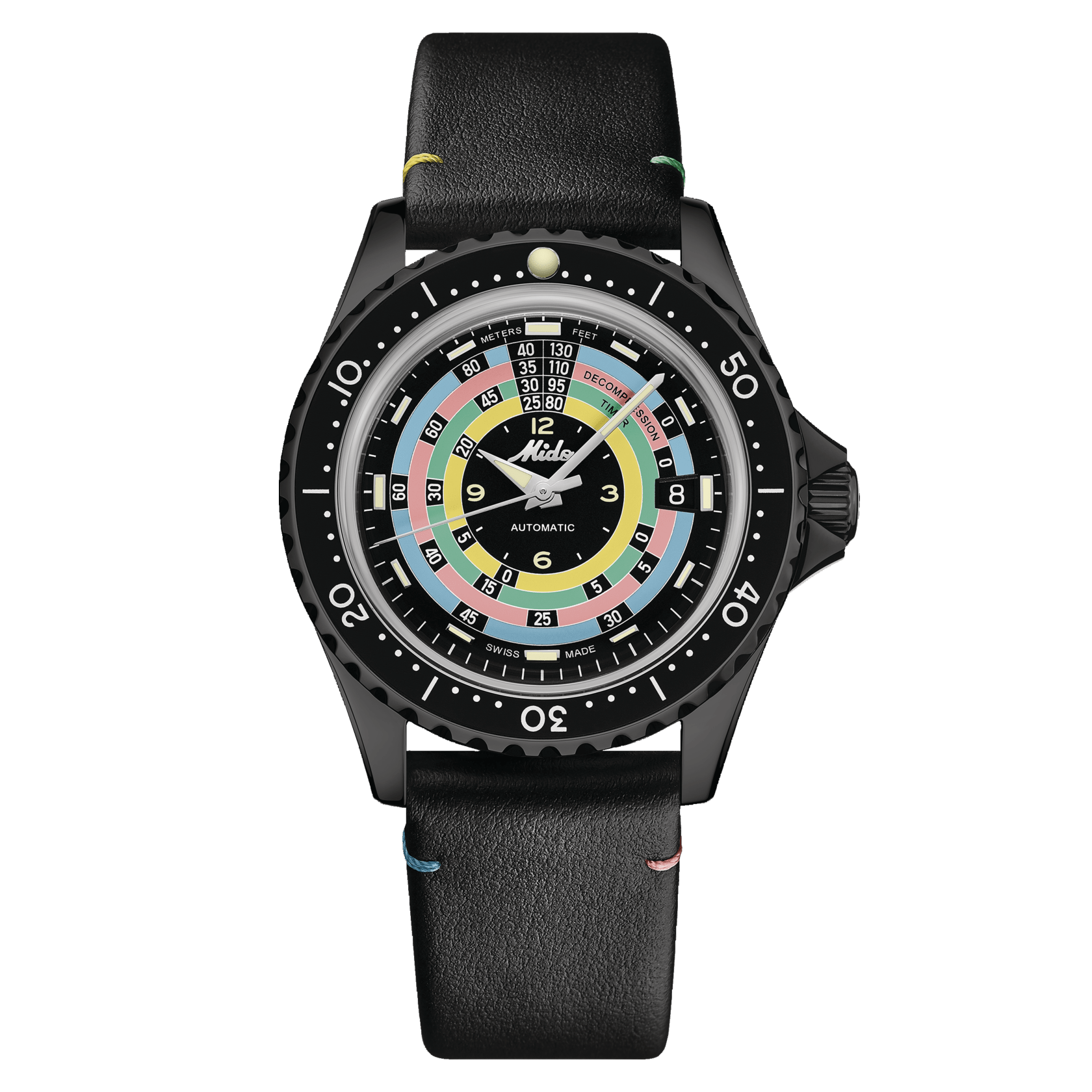 Mido Ocean Star Decompression Timer 1961 Limited Edition Men's Watch M0268073305100 - Vintage Dive Watch for Men, Waterproof Luxury Timepiece - Perfect for Scuba Diving, Collecting & Special Occasions