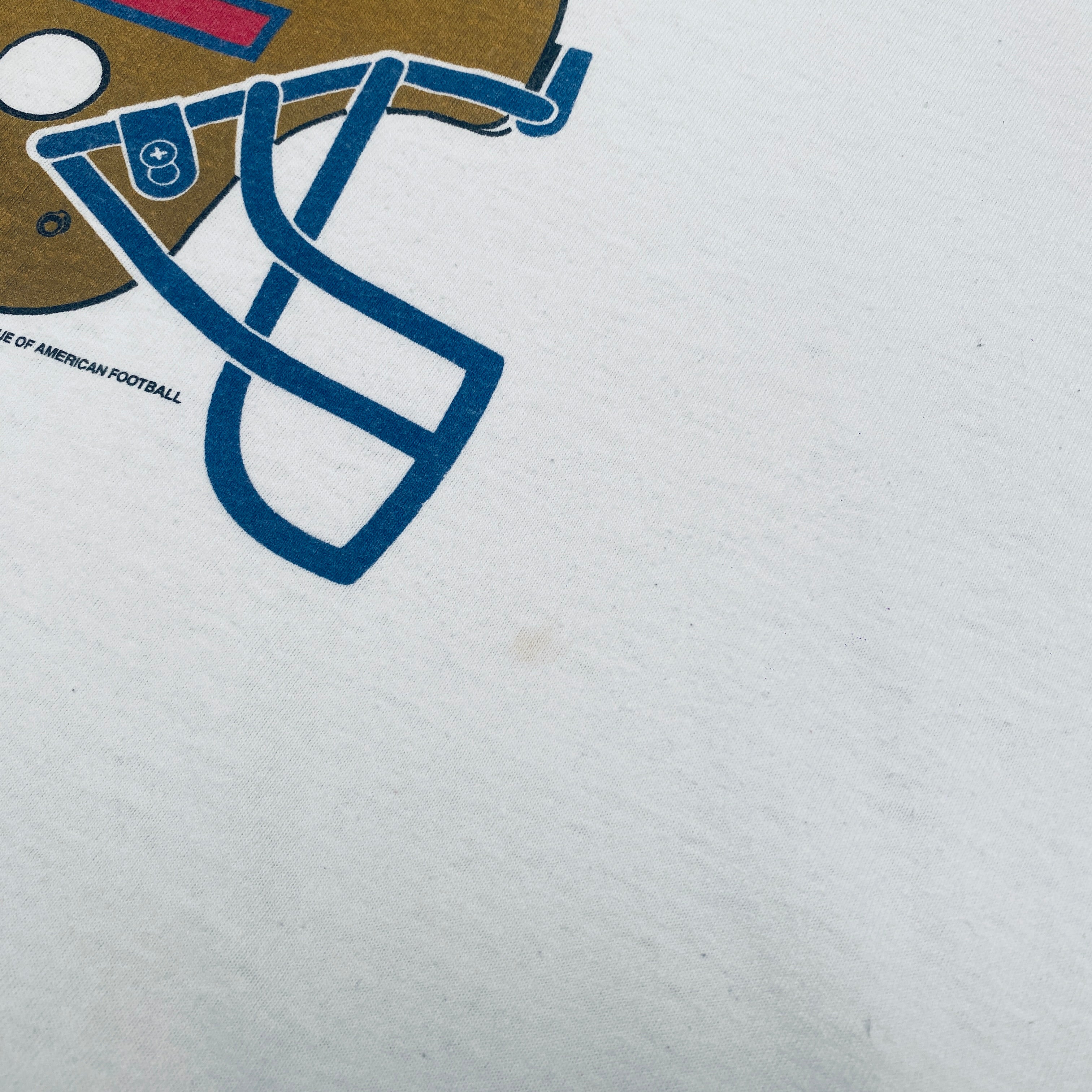 WLAF: Vintage 1995 London Monarchs Graphic Spellout T-Shirt (XL) - Retro Football Fan Gift & Throwback Sports Apparel