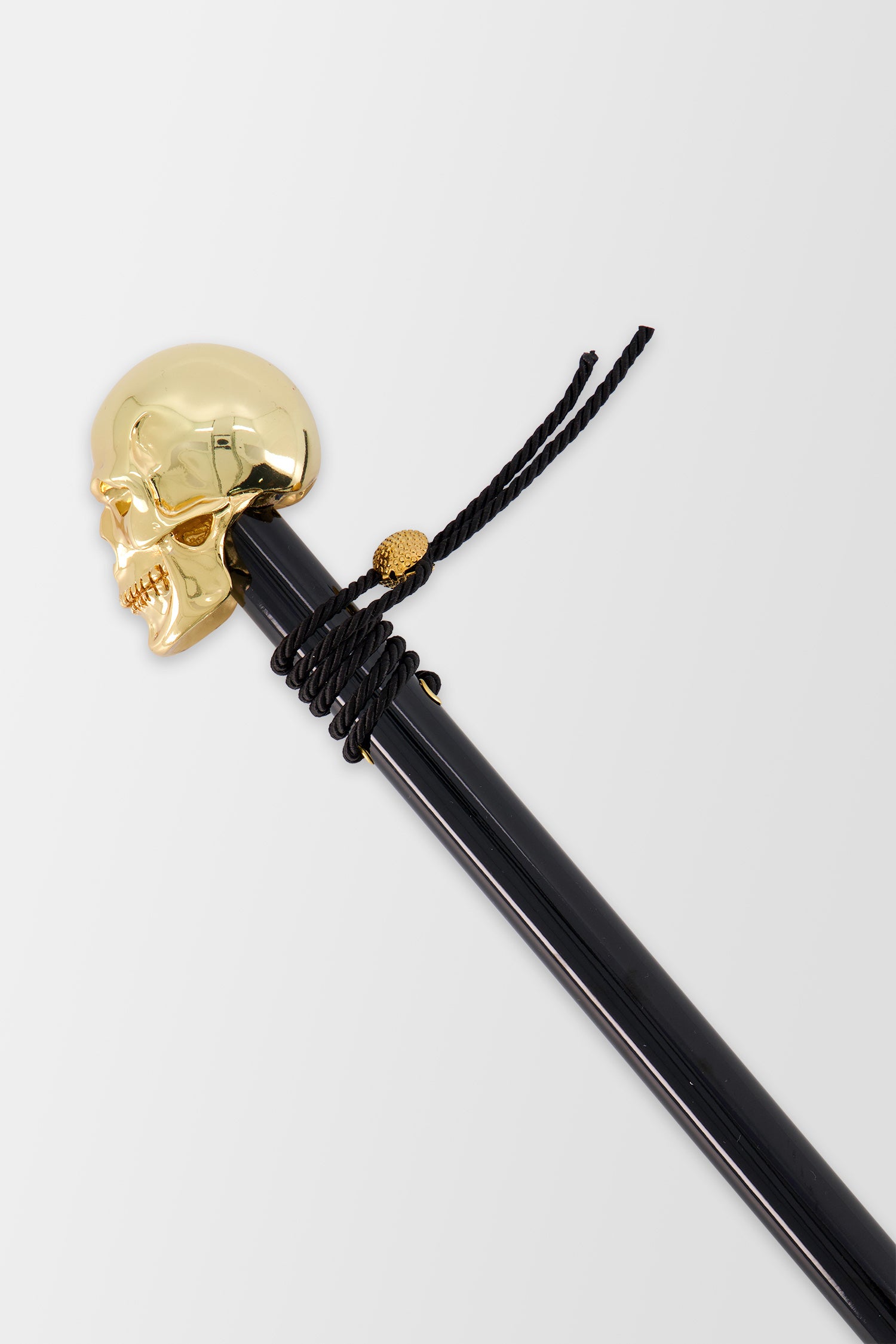 Pasotti Luxury Gold Skull Shoe Horn - Elegant Shoe Accessory for Men & Women - Perfect for Dress Shoes, Boots, and Formal Occasions