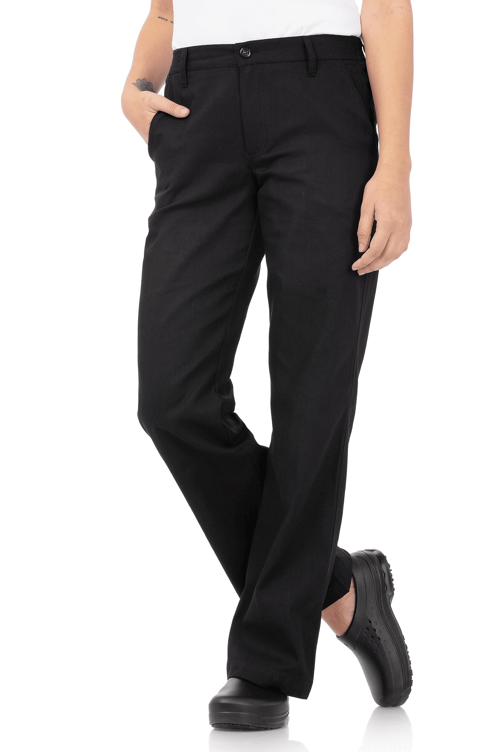 Chef Works Women's Professional Series Chef Pants - Durable & Comfortable Kitchen Work Pants for Female Chefs - Perfect for Restaurant Cooking, Baking & Culinary School
