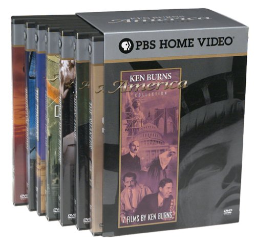 Ken Burns' America Collection DVD Set – Brooklyn Bridge, Statue of Liberty, Empire of the Air, The Congress, Thomas Hart Benton, Huey Long & The Shakers – Historical Documentaries for American History Enthusiasts & Educators
