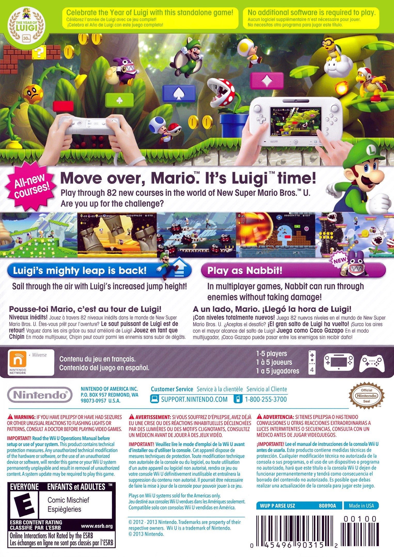 New Super Luigi U - Nintendo Switch Game | Fun Adventure for Kids & Adults | Perfect for Family Game Nights & Party Entertainment