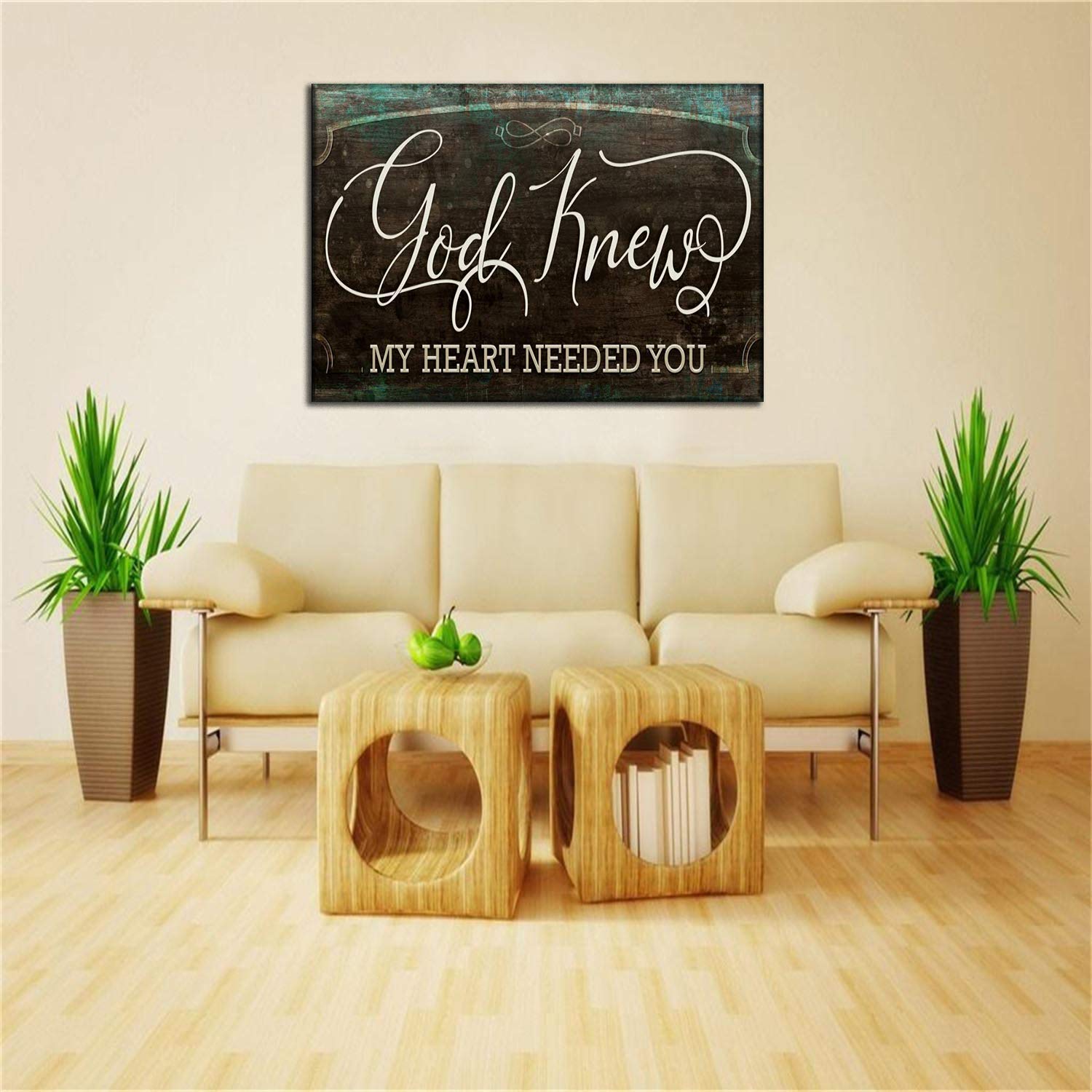 Jesus Picture Framed Wall Art - Jesus with Samaritan Woman Religious Decor for Bedroom, Office, Church - Ready to Hang Christian Home Décor - Perfect for Prayer Rooms, Sunday Schools & Gift Giving