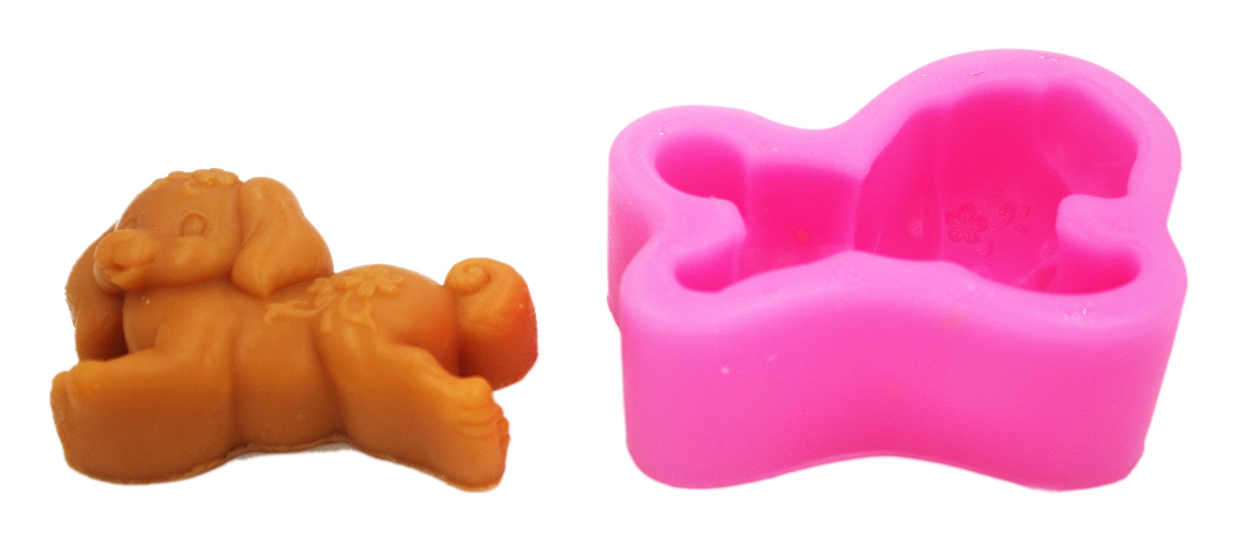 3D Silicone Dog Soap Molds for DIY Handmade Soap Making - Perfect for Pet Lovers, Home Crafting & Gift Making