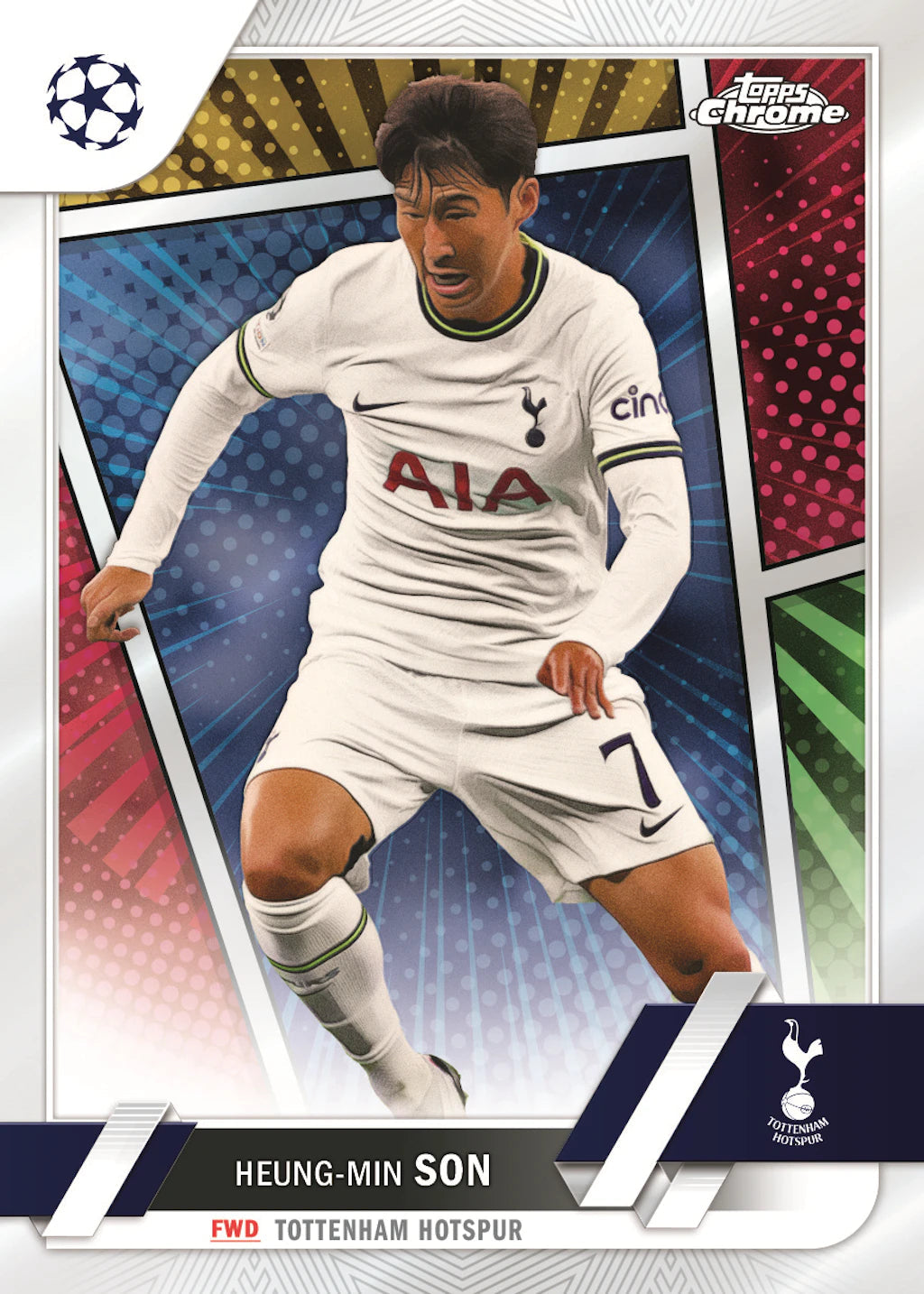 2022/23 Topps Chrome UCC Lite Box - Soccer Trading Cards Collection for Collectors & Fans - Perfect for Gifts, Trading, and Display