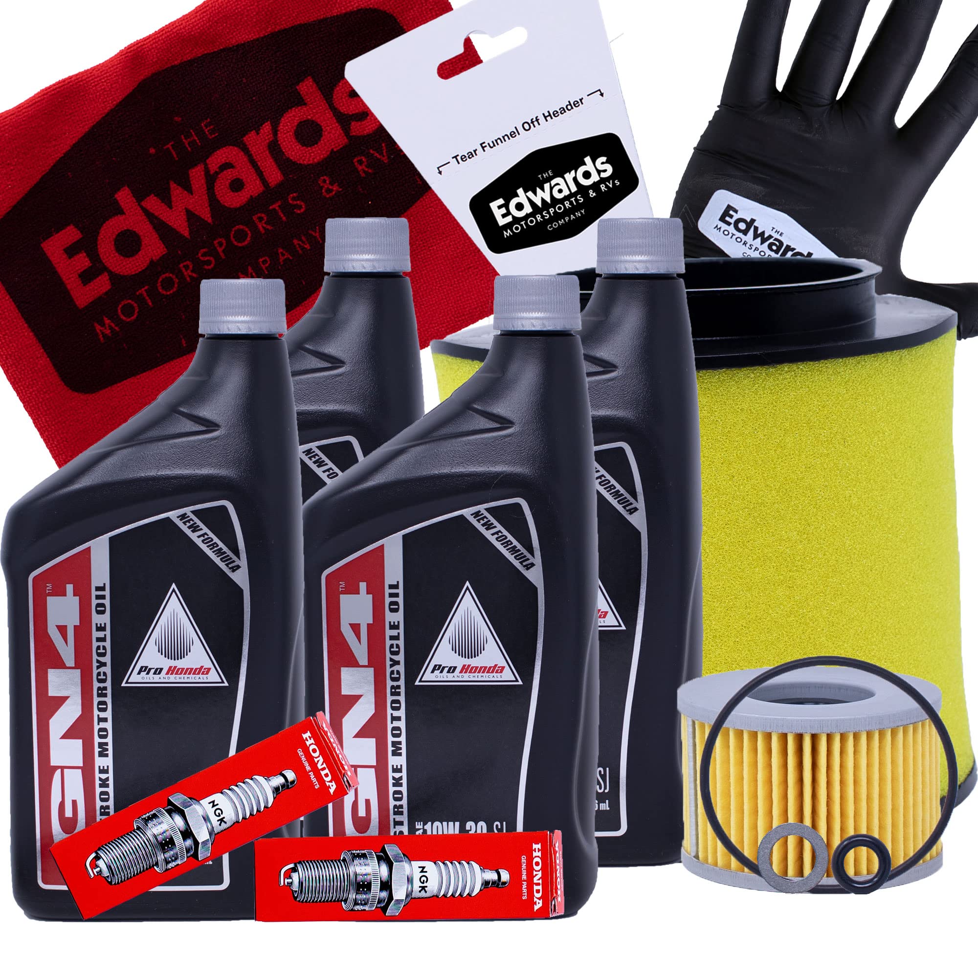 Honda Pioneer 700 Oil Change Kit with Air Filter & Spark Plugs - Compatible with 2015-2024 Models | Perfect for ATV Maintenance & Off-Road Adventures