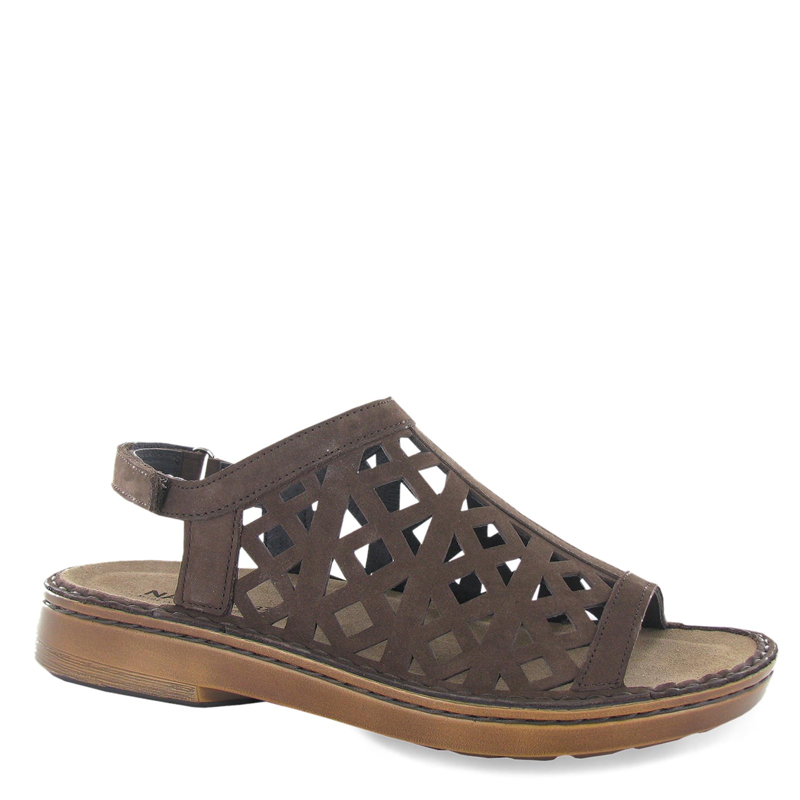 NAOT Women's Amadora Comfortable Leather Sandals with Arch Support | Breathable & Cushioned for Walking, Travel & Summer Outfits