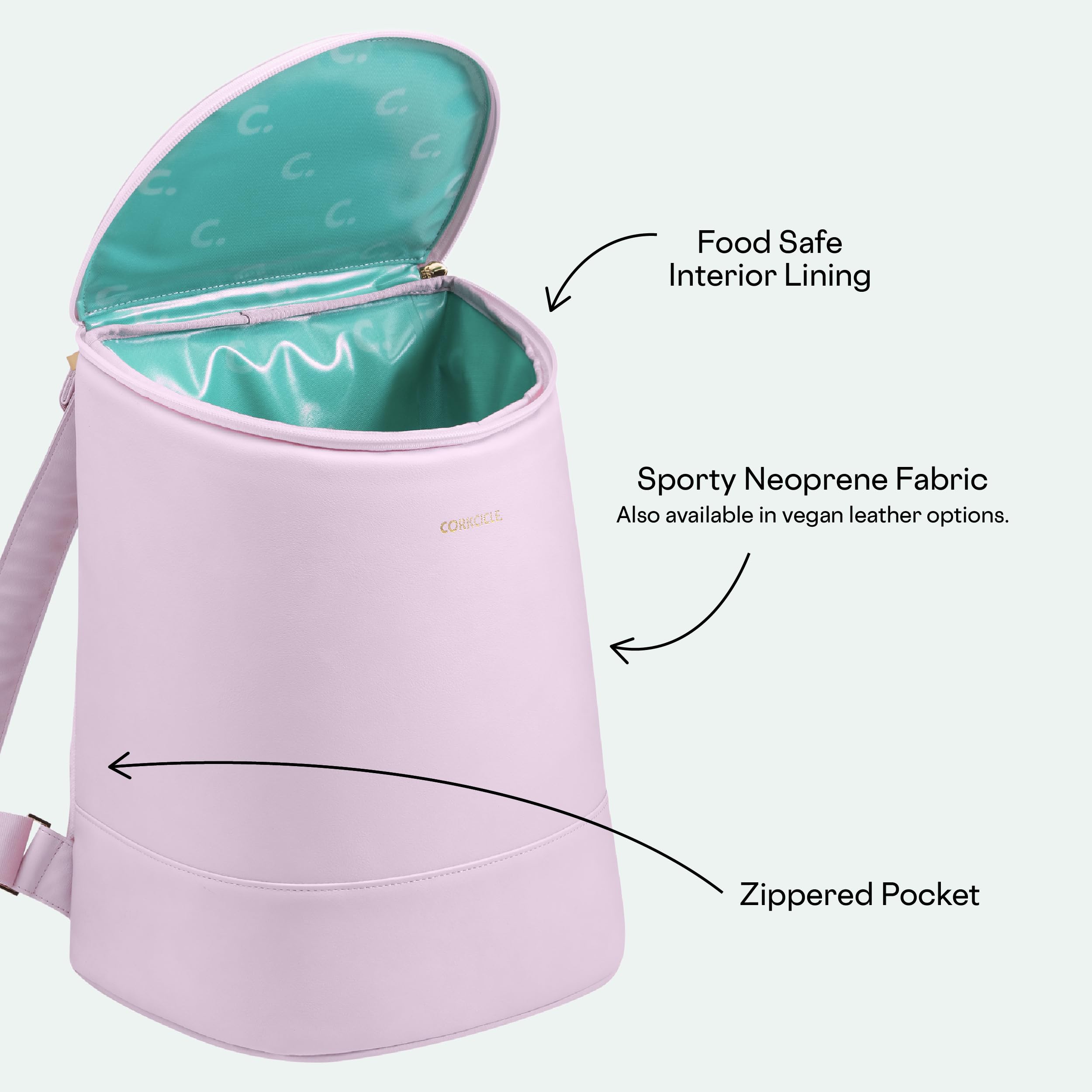 Corkcicle EOLA Insulated Cooler Backpack - Waterproof & Leakproof for Wine, Beer, Ice Packs - Perfect for Picnics, Camping, Beach Trips & Outdoor Adventures
