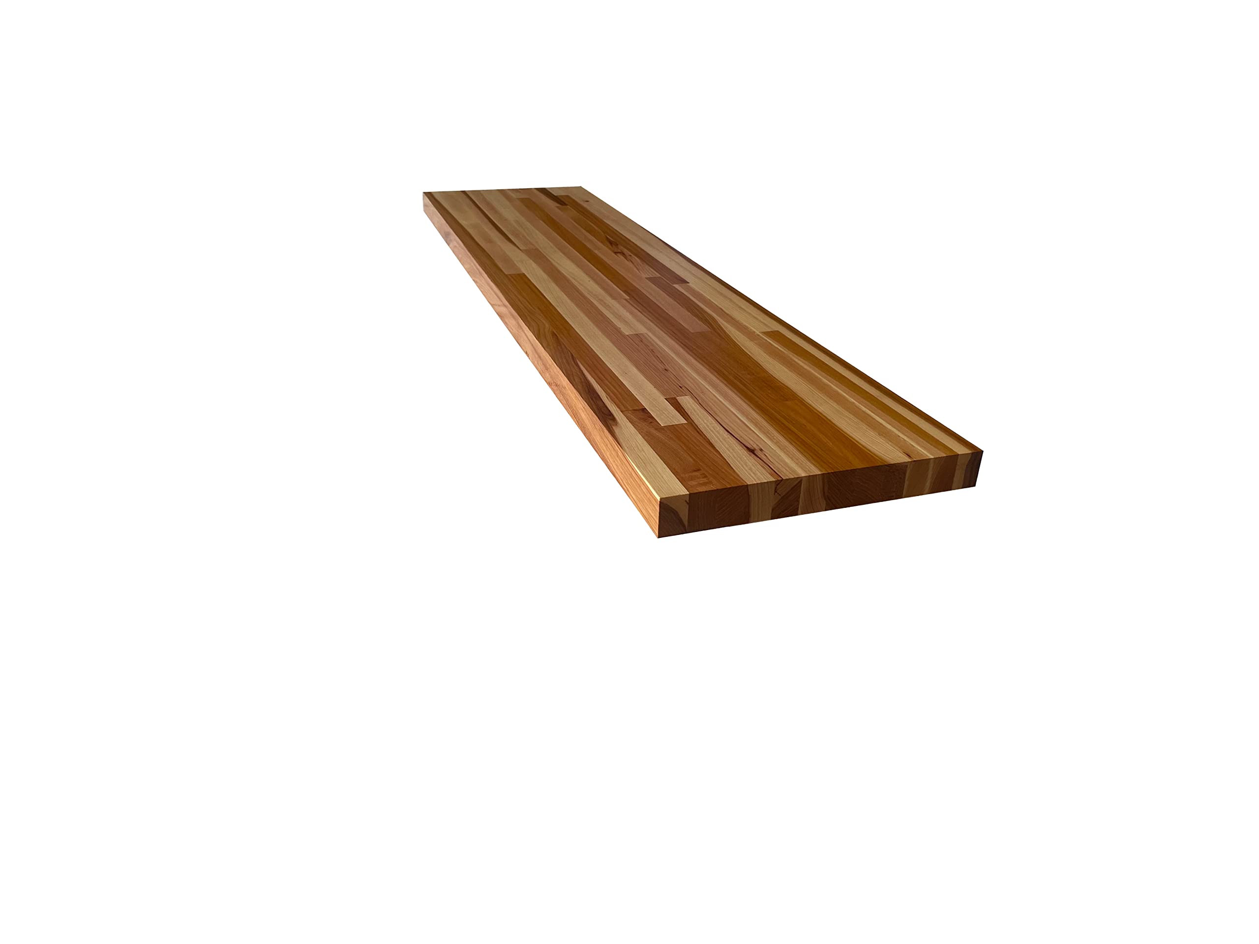 Premium Hickory Butcher Block Shelf - 1.5