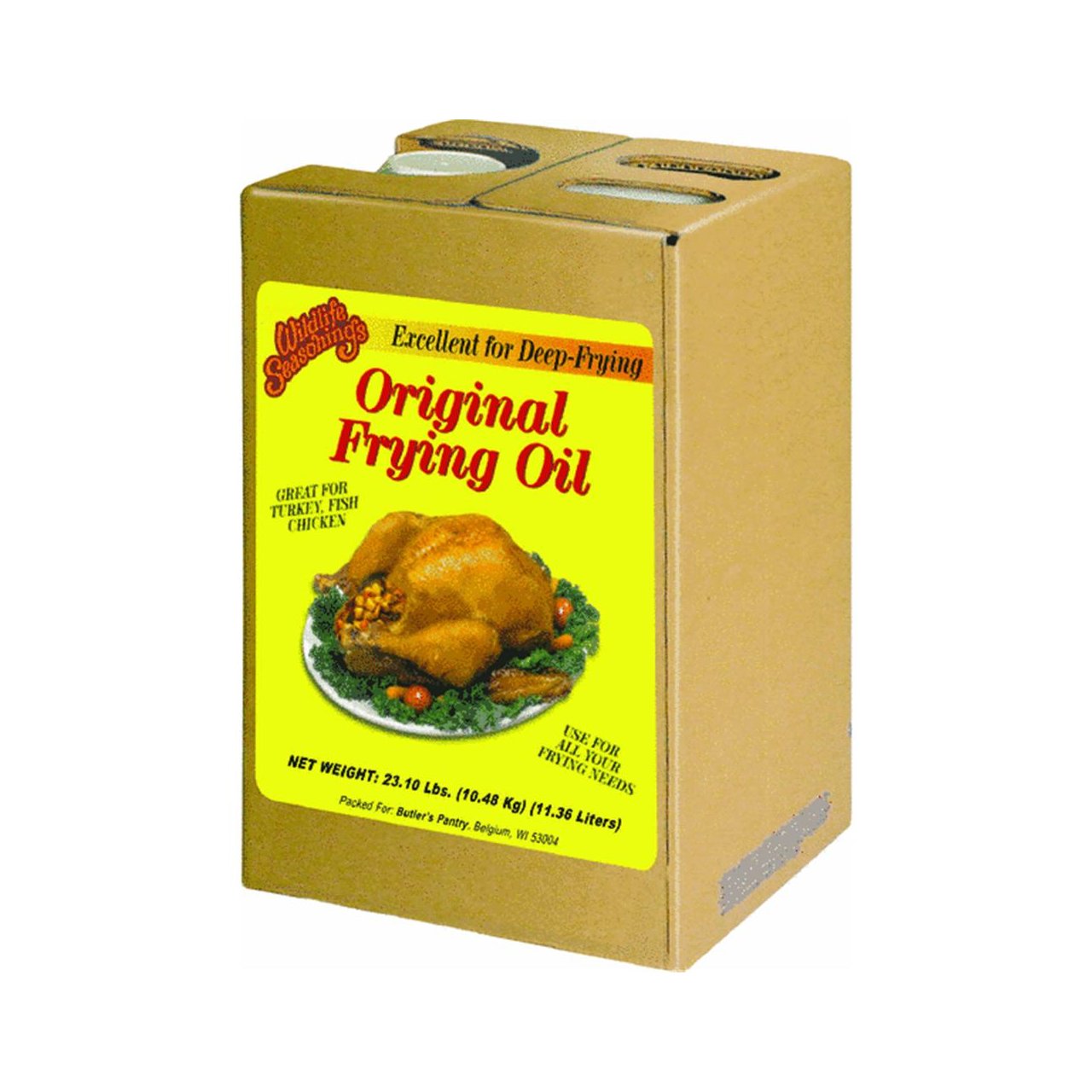Best Non-Stick Frying Oil for Healthy Cooking - High Smoke Point, Pure Vegetable Oil - Perfect for Deep Frying, Pan Frying & Baking - Ideal for Home Kitchens & Restaurants