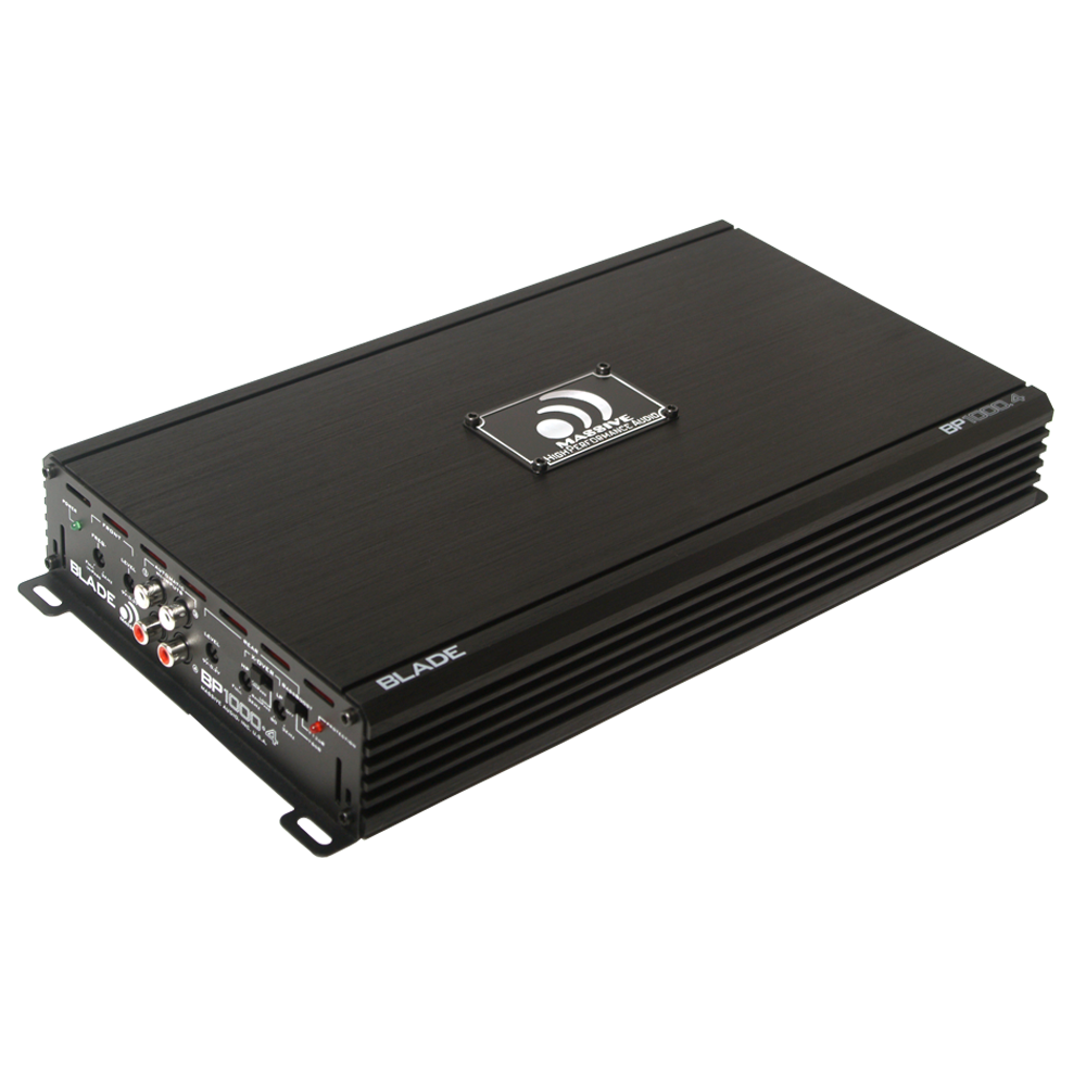 BP1000.4 V2 4-Channel Car Amplifier - 80 Watts RMS x 4 @ 4 Ohm - High Power Audio Amp for Car Stereo System - Perfect for Upgrading Vehicle Sound System & Enhancing Music Experience