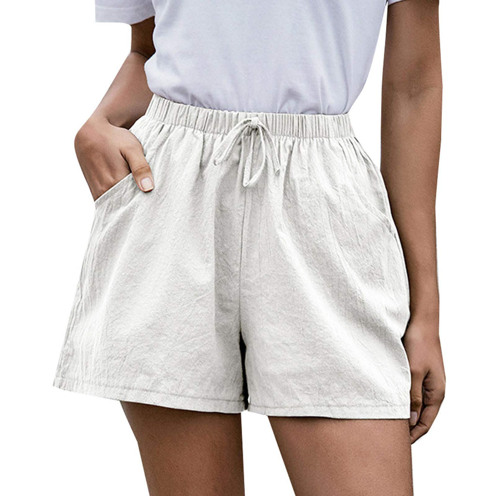 BBesty Women's Hiking Shorts - Breathable Quick-Dry Outdoor Running Shorts with Pockets for Yoga, Workout & Casual Wear | Perfect for Hiking, Gym & Summer Activities