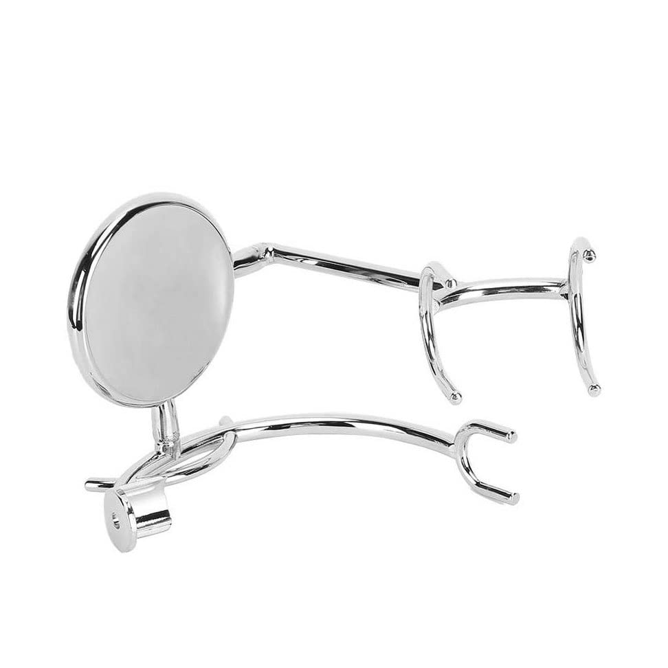 Premium Stainless Steel Beard Grooming Kit for Men - Durable Shaving Rack & Organizer with Display Shelf - Perfect for Home Bathroom, Barbershop, and Travel Grooming Essentials Storage