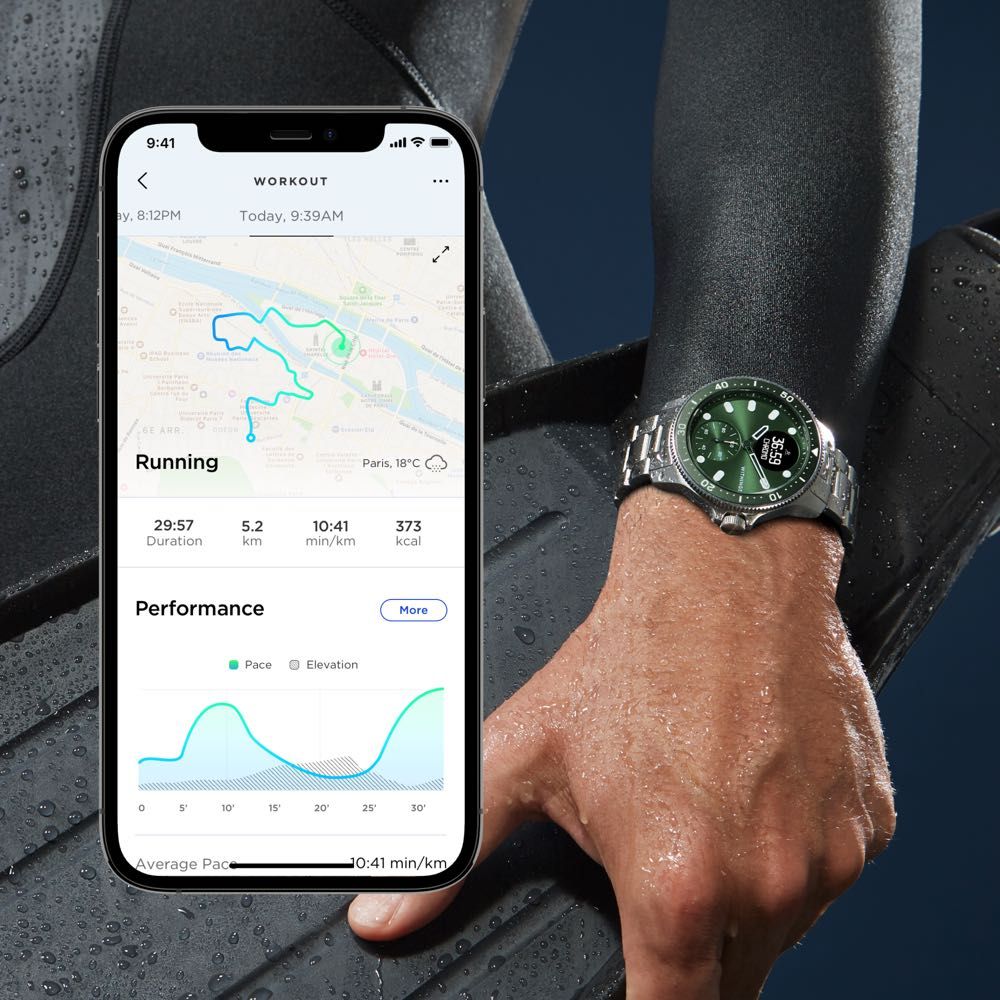 Withings ScanWatch Horizon Hybrid Smartwatch - ECG, Heart Rate & Blood Oxygen Monitor for Fitness & Health Tracking | Perfect for Athletes & Active Lifestyles