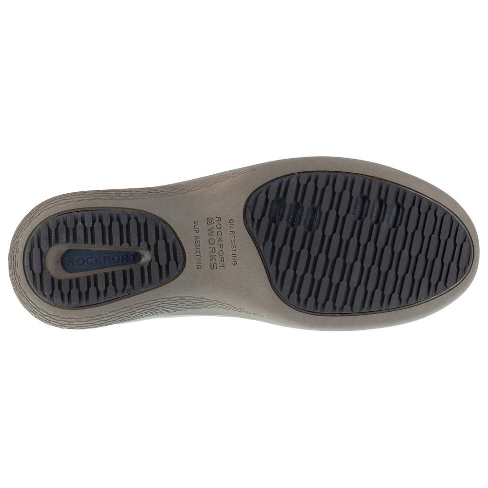 Rockport Men's Comp ESD Truflex Slip Resistant Composite Toe Work Shoes - Comfortable & Durable Safety Footwear for Construction, Warehouse & Industrial Workers