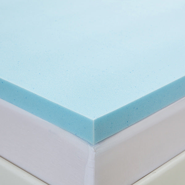 Re Born Mattress Topper - 3 Inch Cooling Gel Memory Foam Mattress Pad for Back Pain Relief | Queen Size Bed Topper for Pressure Relief & Spine Alignment | Perfect for Hot Sleepers & Side Sleepers
