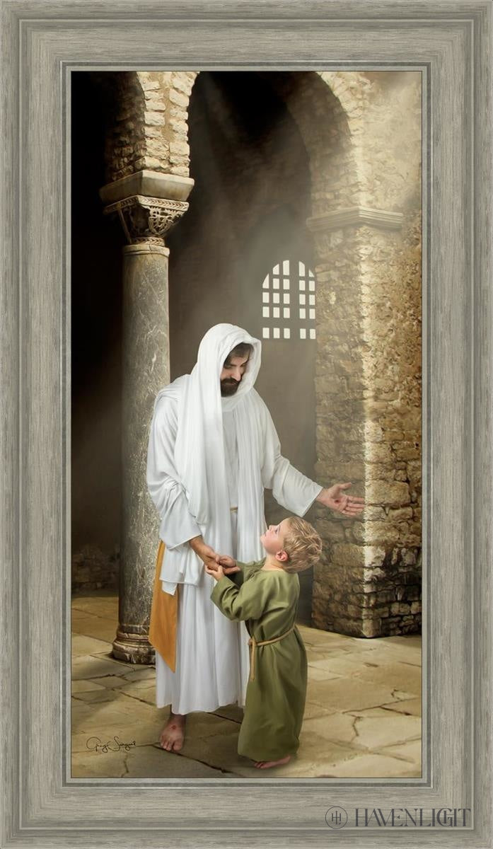 Feeling My Savior's Love - Inspirational Christian Wall Art Decor for Home, Church & Office - Perfect for Religious Gifts & Spiritual Encouragement