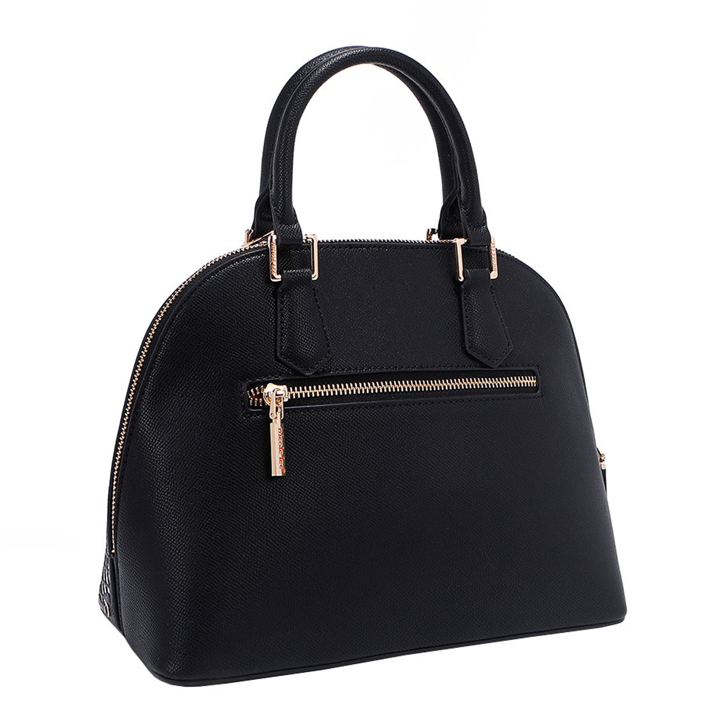 Gracie Dome Satchel Handbag for Women - Stylish Leather Crossbody Bag for Work, Travel & Everyday Use