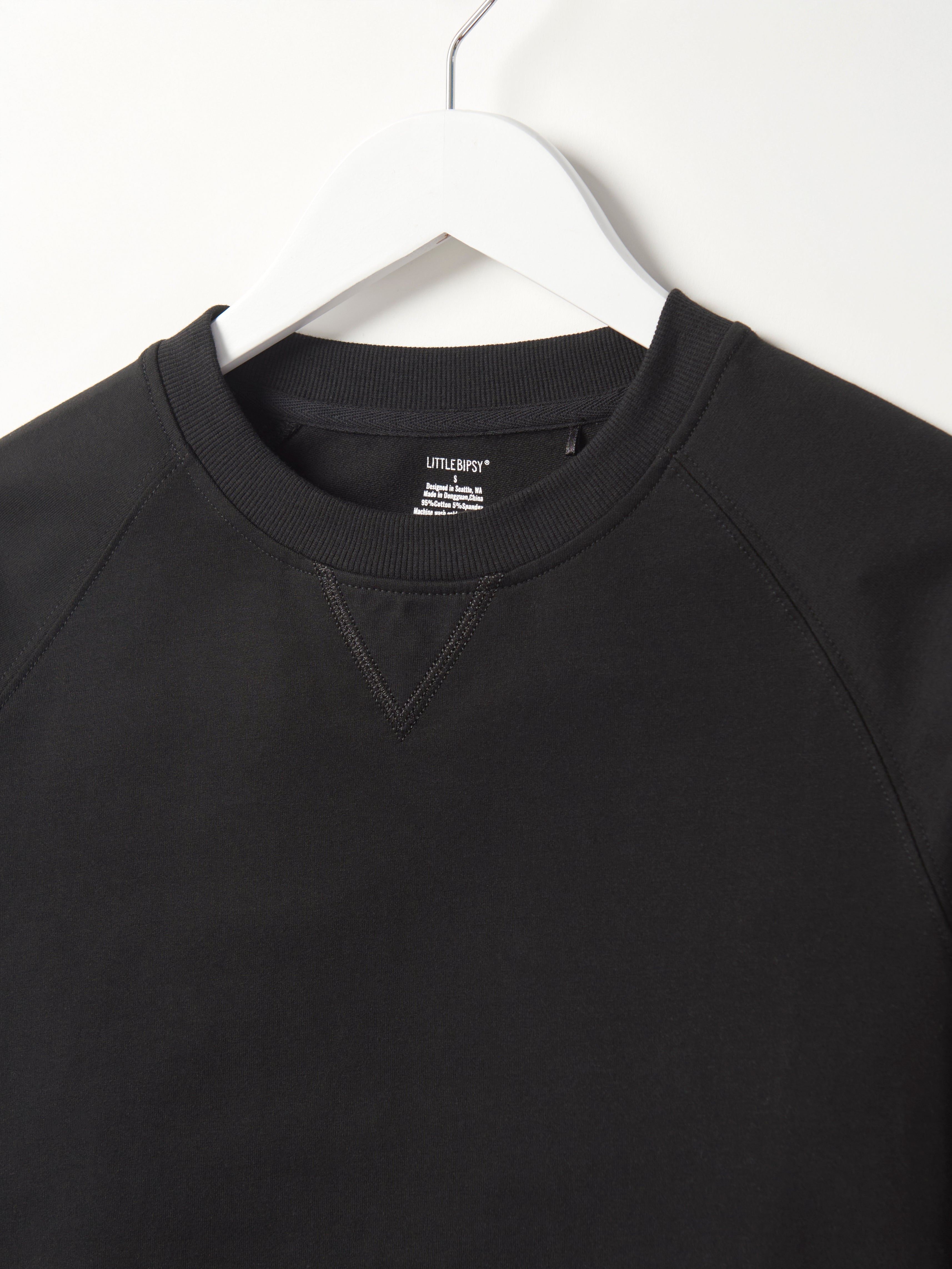 Men's Black Pullover Hoodie - Soft & Comfortable Fleece Sweatshirt for Casual Wear, Gym & Outdoor Activities