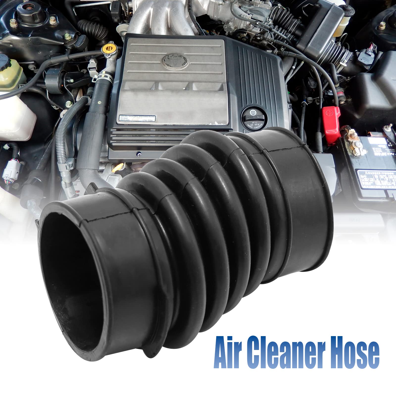2000-2004 Toyota Avalon Air Intake Hose & Air Cleaner Hose Replacement (2 Pack) - Durable OEM Fit for Improved Engine Performance - Perfect for Maintenance & Tune-Ups