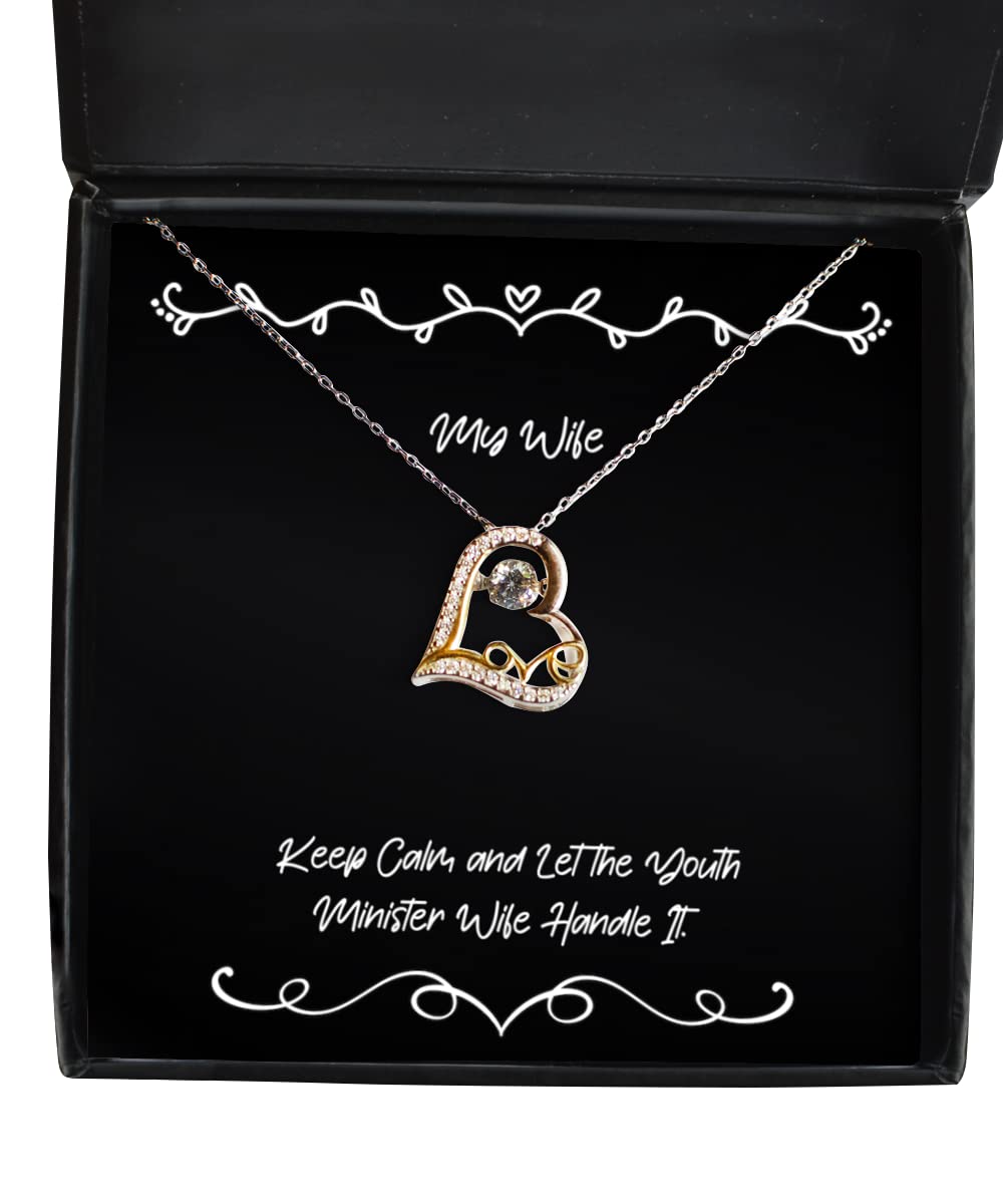 Funny Wife Dancing Necklace - Perfect Gift for Wife from Husband - Party & Dance Wear