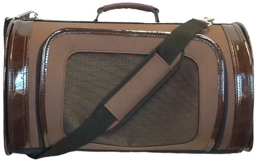 Kelle Small Pet Carrier Bag - Chocolate Color - Lightweight & Durable for Cats & Small Dogs - Perfect for Travel, Vet Visits & Outdoor Adventures