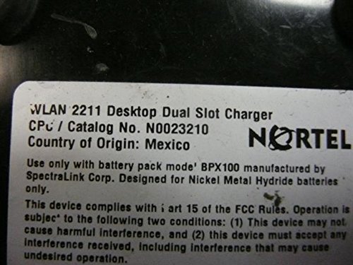 Original Nortel NTTQ5061 Charger for Business Phones - AC Power Adapter Not Included | Ideal for Office, Home, and Telecom Equipment Use