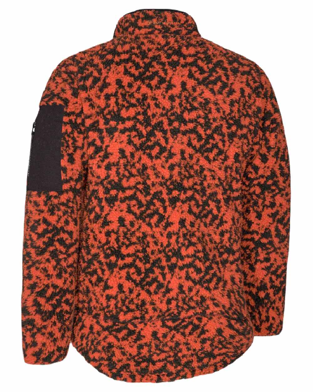 Deerhunter Camouflage Fiber Pile Fleece Jacket for Men - Warm Winter Hunting Coat for Outdoor Activities, Camping & Hiking