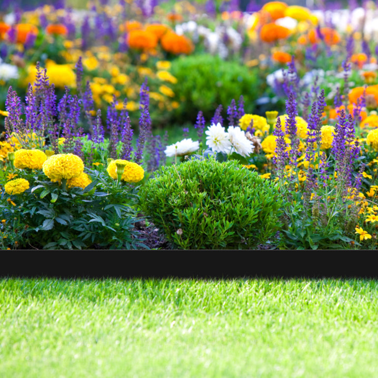2 Pack Heavy Duty Corten Steel Landscape Edging - Durable Waterproof Garden Borders for Flower Beds, Walkways & Driveways | Rust-Resistant Outdoor Yard Edging