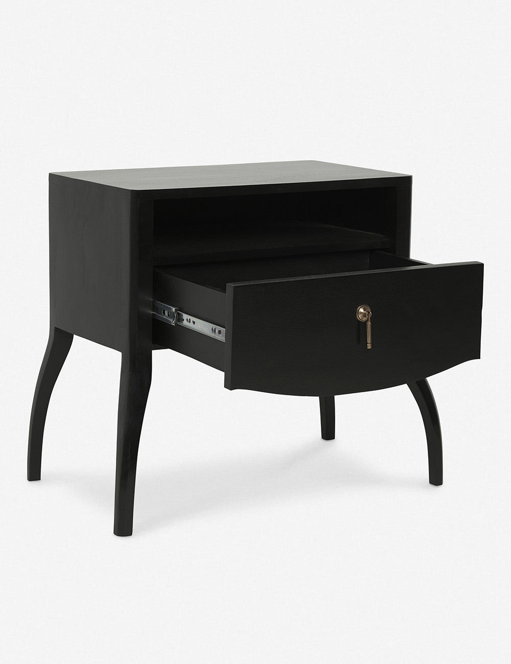 Anabella Nightstand - Modern Bedside Table with Storage Drawer, Perfect for Bedroom, Living Room, or Office - Stylish and Functional Furniture for Small Spaces