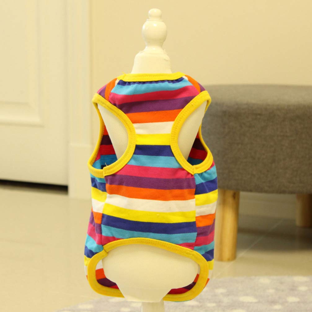 Balacoo Summer Dog Dress - Cute Printed Dog Vest & Camisole Tops for Puppies - Breathable Pet Apparel for Outdoor Walks, Beach Trips & Summer Playtime
