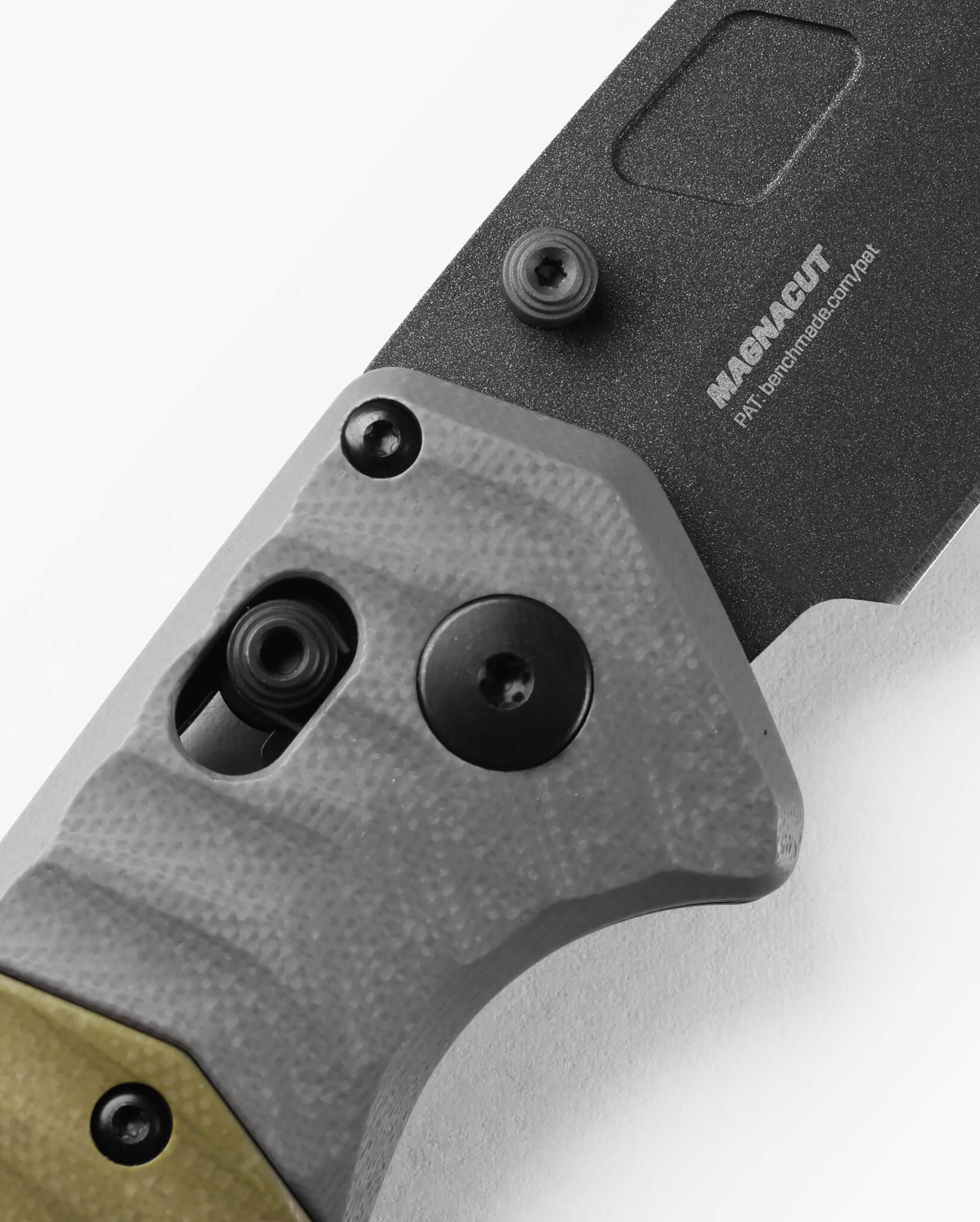 PSK Survival Knife - Gray & OD Green G10 Handle Tactical Folding Pocket Knife for Outdoor Camping, Hiking, and Emergency Preparedness