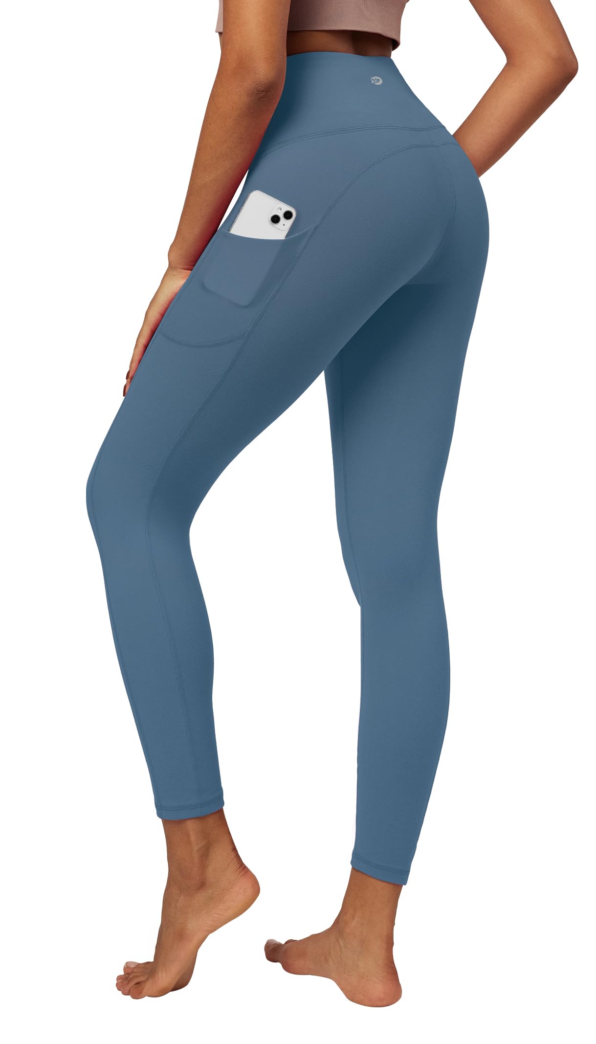 IUGA High Waist Yoga Pants with Pockets - Women's Tummy Control Workout Leggings, 4-Way Stretch for Running, Gym & Lounge Wear