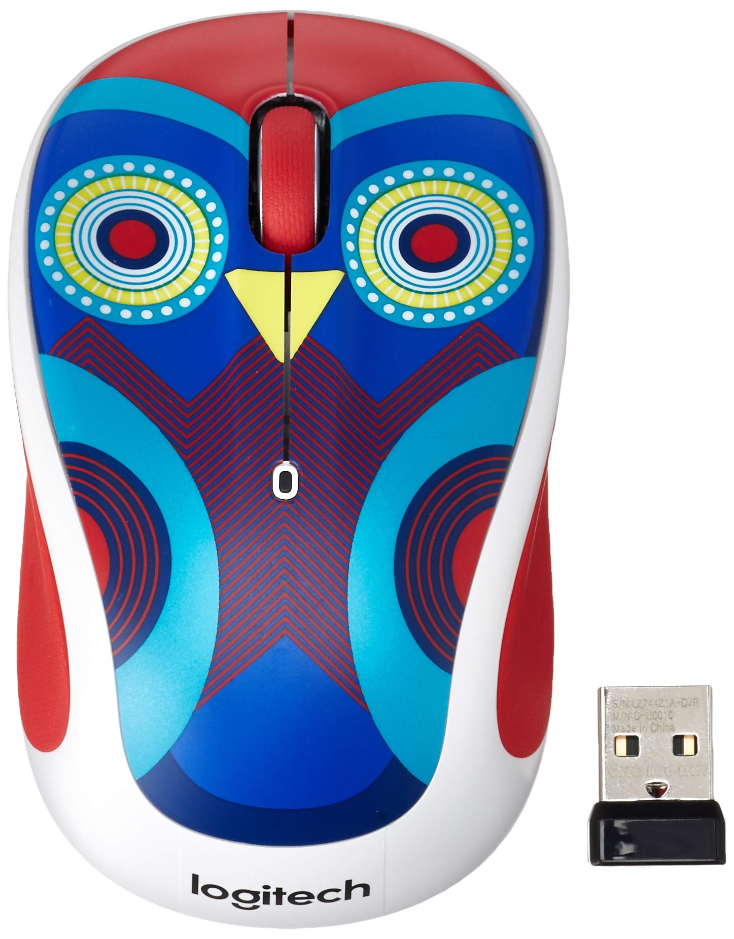 Logitech M325 Wireless Mouse with Comfortable Grip - 910-004440 - Perfect for Office, Home & Travel Use