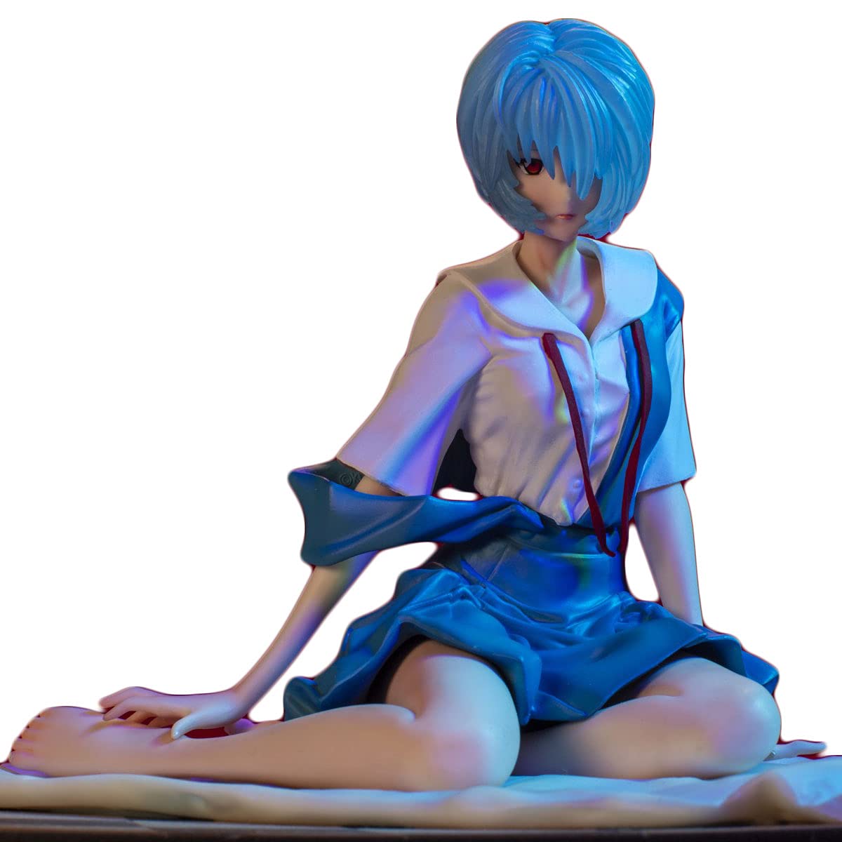 Proportional Doll Ayanami Rei from Neon Genesis Evangelion - 4.7 Inch PVC Anime Figure Collectible for Fans | Perfect for Display, Cosplay Props & Anime Collections