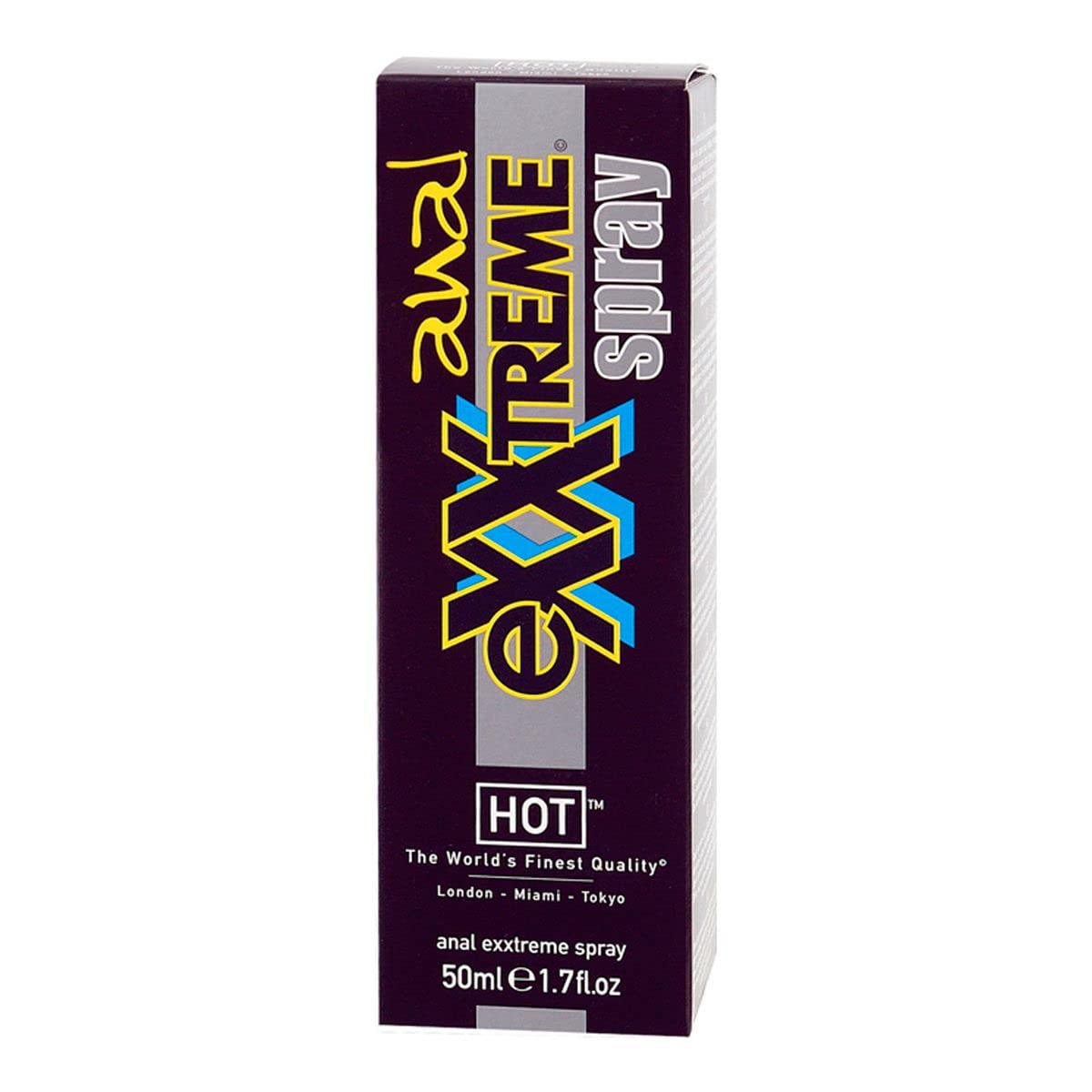 Exotic Anal Spray 50ml - Hot & Stimulating Lubricant for Enhanced Pleasure - Perfect for Couples & Solo Play