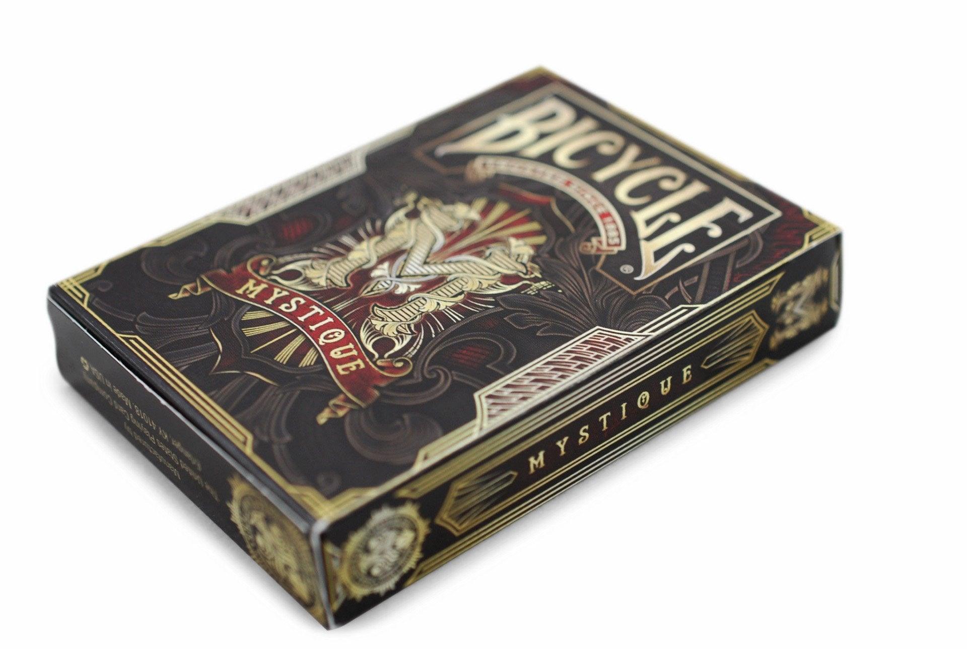 Bicycle® Mystique Playing Cards - Premium Poker Cards for Magic Tricks, Cardistry & Game Nights - Perfect for Professional Magicians, Card Players & Collectors
