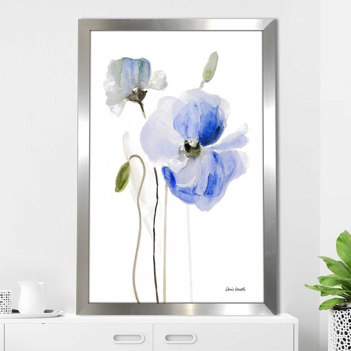 All Poppies I by Lanie Loreth - Premium Acrylic Wall Art Print - Vibrant Floral Home Decor for Living Room, Bedroom & Office