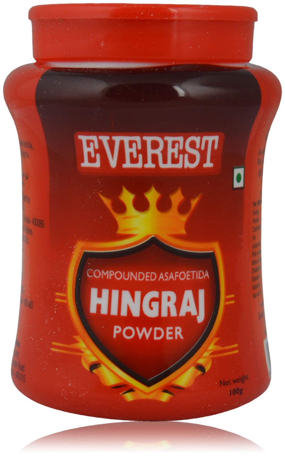 Premium Everest Asafoetida Powder - 100g Bottle | Pure Hing Spice for Indian Cooking, Vegan Recipes & Digestive Health | Ideal for Curries, Lentils & Ayurvedic Remedies