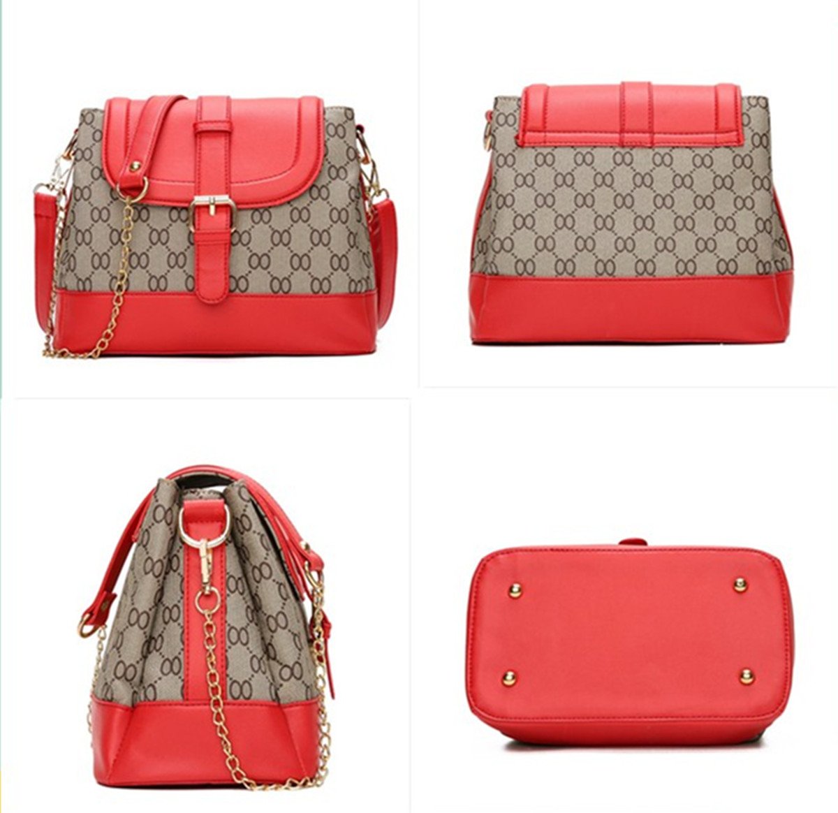 Stylish Women's PU Leather Shoulder Bags - Fashionable Ladies Handbags & Purses for Work, Travel and Daily Use
