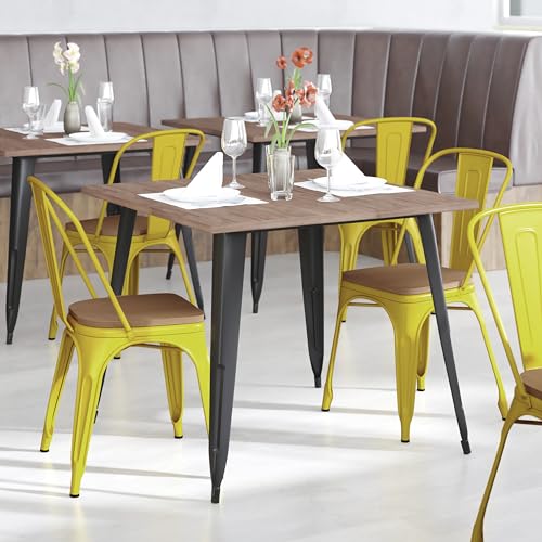 Yellow/Teak