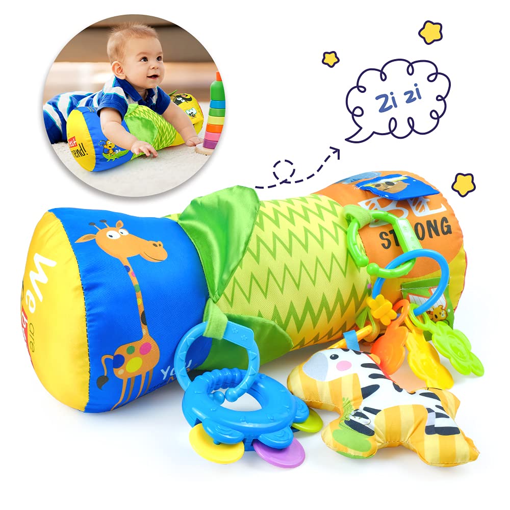 **Best Baby Tummy Time Pillow for Newborns 0-6 Months – Ergonomic Infant Development Toy for 2, 3, 4, 5, 6+ Month Olds – Soft & Safe Support for Crawling & Playtime**    *(Perfect for strengthening neck & back muscles during tummy time, playdates, or interactive learning at home!)*
