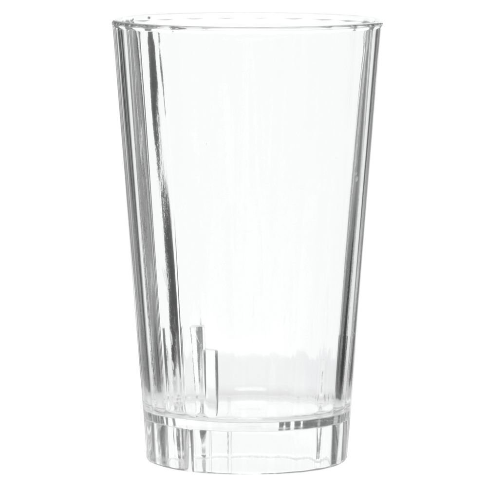 Cambro Huntington Clear Camwear 16 oz Tumbler - Durable BPA-Free Plastic Cup for Coffee, Tea & Cold Drinks - Perfect for Restaurants, Cafes, Offices & Outdoor Use