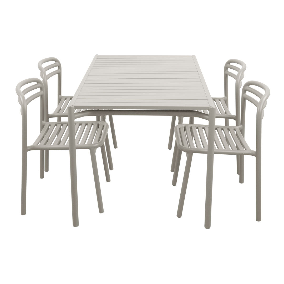 Bliss Rectangular Dining Table - Modern Solid Wood Kitchen Table for 6-8 People | Perfect for Family Dinners, Entertaining Guests & Small Space Dining Rooms