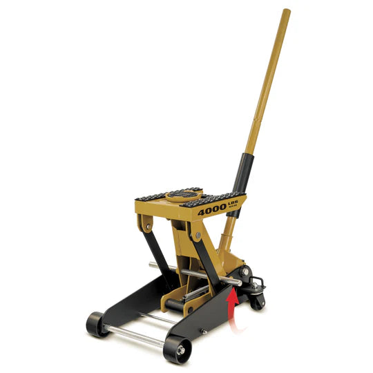 4000 Lb 3-in-1 Garage Jack - Heavy Duty Car Lift, Floor Jack & Jack Stand Combo - Perfect for Auto Repair, Tire Changes & Vehicle Maintenance