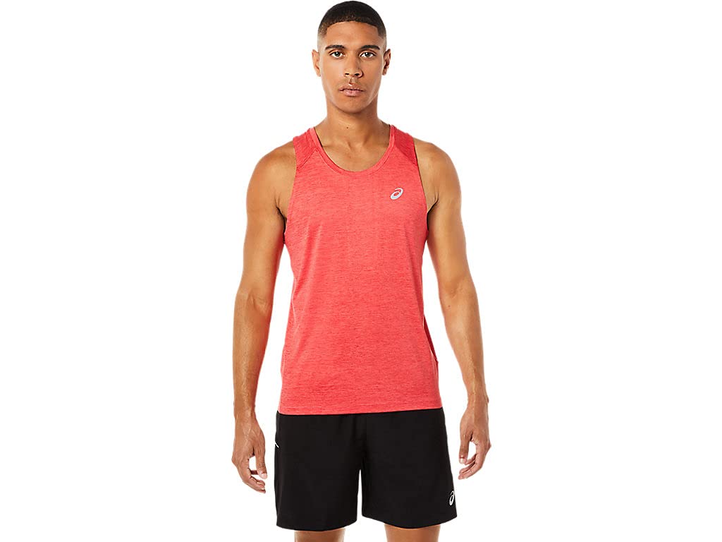 ASICS Men's PR Lyte Running Singlet - Lightweight Performance Tank Top for Track & Field, Gym Workouts & Marathon Training